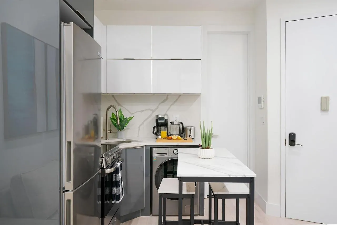 뉴욕 317-2A Sleek Modern 1Br Ues W D 아파트